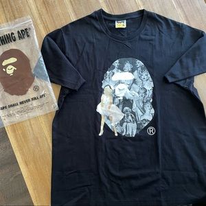 BAPE X MARILYN MONROE SHIRT